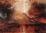 Volcano erupt Joseph Mallord William Turner